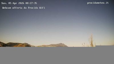 immagine della webcam nei dintorni di Pozzuoli: webcam Isola di Procida