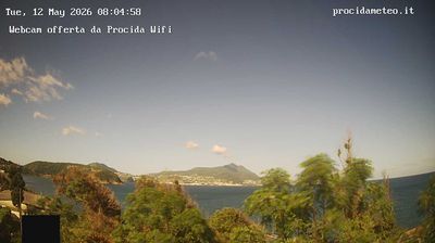 immagine della webcam nei dintorni di Barano d'Ischia: webcam Isola di Procida