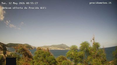 immagine della webcam nei dintorni di Monte di Procida: webcam Isola di Procida