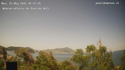 immagine della webcam nei dintorni di Pozzuoli: webcam Isola di Procida