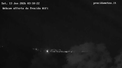 immagine della webcam nei dintorni di Isola di Vivara: webcam Isola di Procida