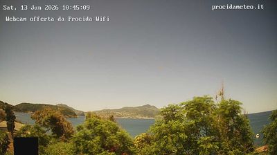 immagine della webcam nei dintorni di Isola di Vivara: webcam Isola di Procida