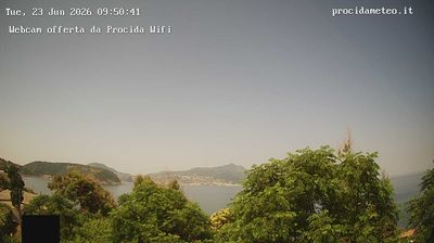 immagine della webcam nei dintorni di Giugliano in Campania: webcam Isola di Procida