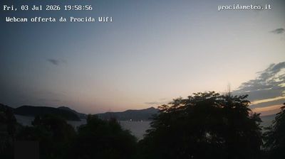 immagine della webcam nei dintorni di Mugnano di Napoli: webcam Isola di Procida
