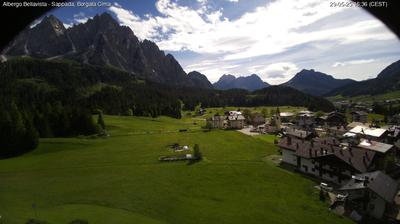 immagine della webcam nei dintorni di Santo Stefano di Cadore: webcam Cima Sappada