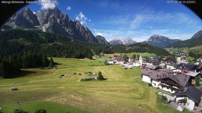immagine della webcam nei dintorni di Vigo di Cadore: webcam Cima Sappada