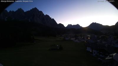 immagine della webcam nei dintorni di San Nicolò di Comelico: webcam Cima Sappada
