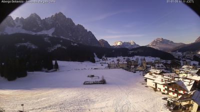 immagine della webcam nei dintorni di Campolongo di Cadore: webcam Cima Sappada