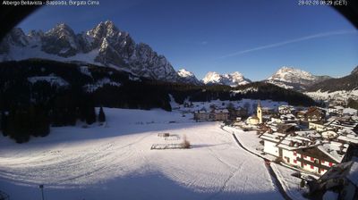 immagine della webcam nei dintorni di Santo Stefano di Cadore: webcam Cima Sappada