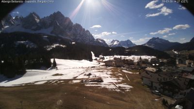 immagine della webcam nei dintorni di Padola: webcam Cima Sappada