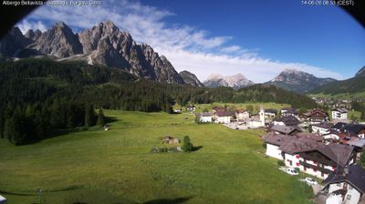immagine della webcam nei dintorni di Lorenzago di Cadore: webcam Cima Sappada