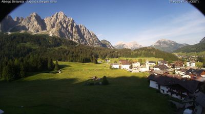 immagine della webcam nei dintorni di San Pietro di Cadore: webcam Cima Sappada