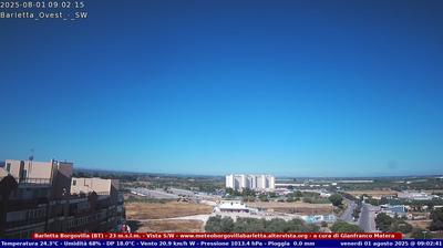immagine della webcam nei dintorni di Terlizzi: webcam Barletta