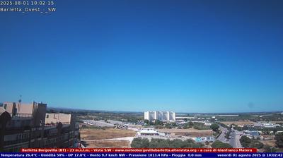 immagine della webcam nei dintorni di Terlizzi: webcam Barletta