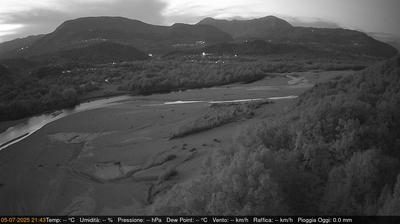 immagine della webcam nei dintorni di San Daniele del Friuli: webcam Pinzano al Tagliamento
