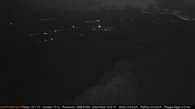 immagine della webcam nei dintorni di Tarcento: webcam Pinzano al Tagliamento