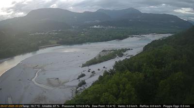Preview delle webcam di Pinzano al Tagliamento