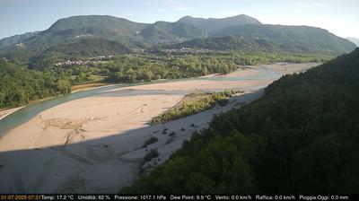 Preview delle webcam di Pinzano al Tagliamento
