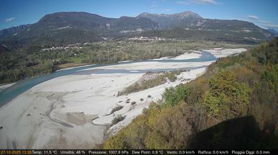 immagine della webcam nei dintorni di Tolmezzo: webcam Pinzano al Tagliamento