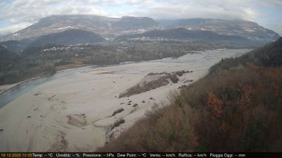 immagine della webcam nei dintorni di Andreis: webcam Pinzano al Tagliamento