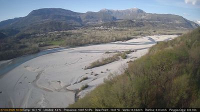 immagine della webcam nei dintorni di Maniago: webcam Pinzano al Tagliamento