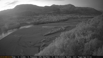 immagine della webcam nei dintorni di Enemonzo: webcam Pinzano al Tagliamento