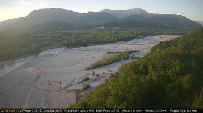 immagine della webcam nei dintorni di Casarsa della Delizia: webcam Pinzano al Tagliamento