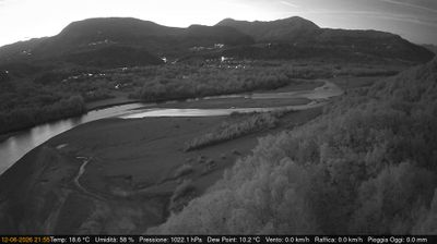 immagine della webcam nei dintorni di San Daniele del Friuli: webcam Pinzano al Tagliamento