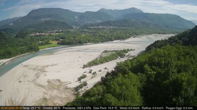immagine della webcam nei dintorni di Casarsa della Delizia: webcam Pinzano al Tagliamento