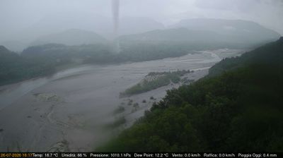 immagine della webcam nei dintorni di Enemonzo: webcam Pinzano al Tagliamento