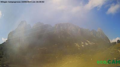 immagine della webcam nei dintorni di Valli del Pasubio: webcam Recoaro Terme