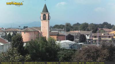 immagine della webcam nei dintorni di Nanto: webcam Maserà di Padova