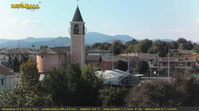 immagine della webcam nei dintorni di Santa Maria di Sala: webcam Maserà di Padova