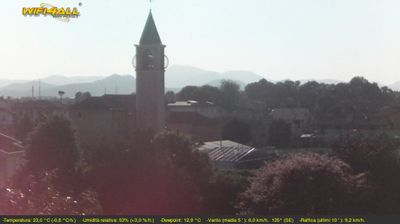 immagine della webcam nei dintorni di Fiesso d'Artico: webcam Maserà di Padova