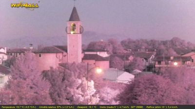 immagine della webcam nei dintorni di Fiesso d'Artico: webcam Maserà di Padova