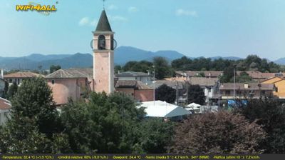 immagine della webcam nei dintorni di Bagnoli di Sopra: webcam Maserà di Padova