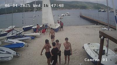 immagine della webcam nei dintorni di Campo nell'Elba: webcam Marina di Campo
