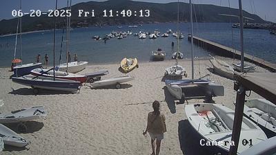 immagine della webcam nei dintorni di Portoferraio: webcam Marina di Campo