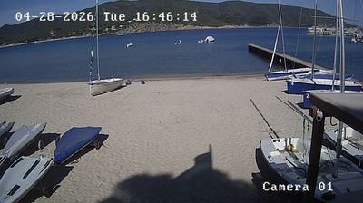 immagine della webcam nei dintorni di Campo nell'Elba: webcam Marina di Campo
