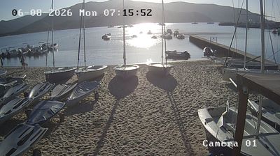 immagine della webcam nei dintorni di Campo nell'Elba: webcam Marina di Campo