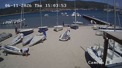 immagine della webcam nei dintorni di Rio Marina: webcam Marina di Campo