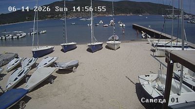immagine della webcam nei dintorni di Campo nell'Elba: webcam Marina di Campo
