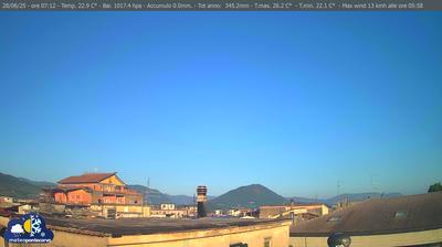immagine della webcam nei dintorni di Fondi: webcam Pontecorvo