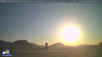 immagine della webcam nei dintorni di Torre di Capovento: webcam Pontecorvo