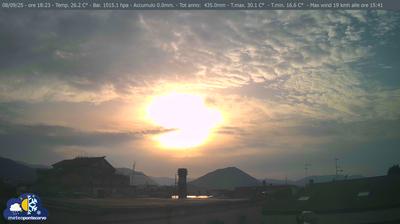 immagine della webcam nei dintorni di Minturno: webcam Pontecorvo