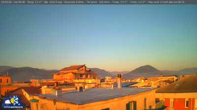 immagine della webcam nei dintorni di Isola del Liri: webcam Pontecorvo