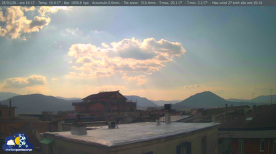 immagine della webcam nei dintorni di Isola del Liri: webcam Pontecorvo