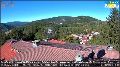 immagine della webcam nei dintorni di Borgo Val di Taro: webcam Terenzo