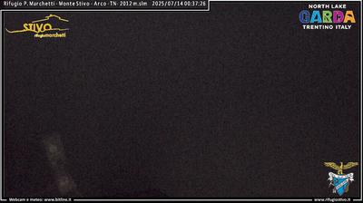 immagine della webcam nei dintorni di Monte Bondone: webcam Ronzo-Chienis
