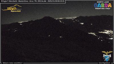 immagine della webcam nei dintorni di Monte Bondone: webcam Ronzo-Chienis